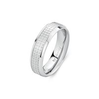 Anello Brosway Uomo Bullet in Acciaio